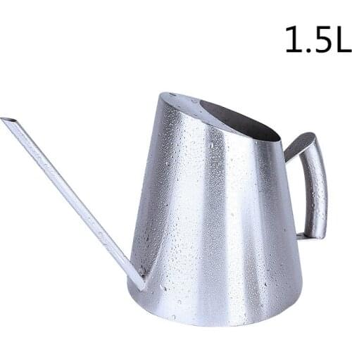 1.5L Stainless Steel bonsai Watering Can Gardening Tools and equipment Spray Water Bottle for iron water pot Flower Plant Tools