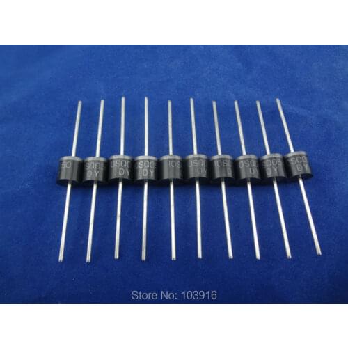 200 PCS of 10A 50V Schottky Diode, for solar panel DIY, SCHOTTKY BARRIER RECTIFIER