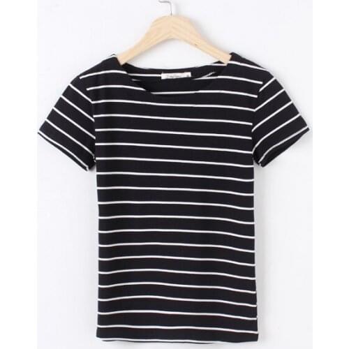 2020 Tops T-shirts Cotton Female Fashion Womens Garment white