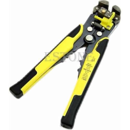 Automatic Wire Striper Cutter Professional Stripper Crimper Pliers Terminal Tool L25