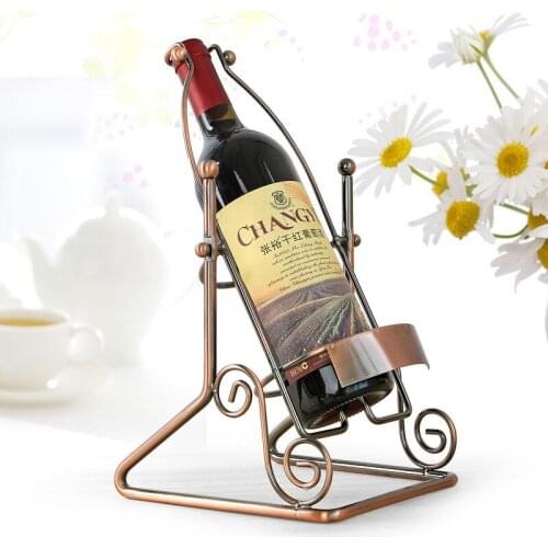 Bar Decor Wine Bottle Racks Display Shelf Home Decoration Wine Bottle Storage Shelf Handmade Plating Wine Racks