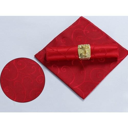 Hotel Napkin Cloth White Special Folding Flower Mouth Cloth Napkin Kitchen