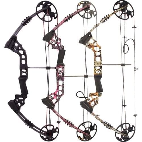 Junxing M120 Dream Composite Bow Pulley Three Colors Optional Outdoor Archery Bow 20-70 Pounds Adjustable Archery Bow