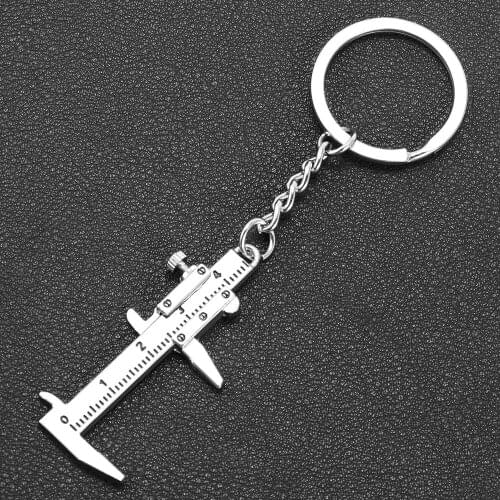 Creative mini caliper scale model car Keychain for Mitsubishi Outlander ASX RVR Pajero Lancer Opel astra h J g Mokka