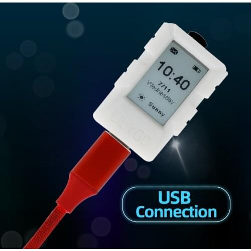 LILYGO® Mini E-Paper Core 1.02 Inch TF Card ESP32 PICO / T- U2T USB to TTL Downloader