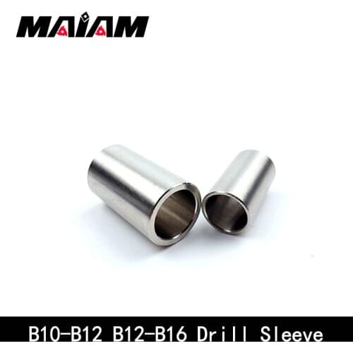 1pcs High strength Conversion Sleeve B10 to B12 to b16 Stainless Steel Conversion Sleeve Drill Chuck Conversion Power Tools