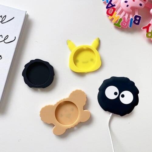 Cartoon Charger Case For iPhone 12 Pro Max Mini Magnetic Wireless Silicone Cover For iPhone 12 Magnetic Charger Protective Cover