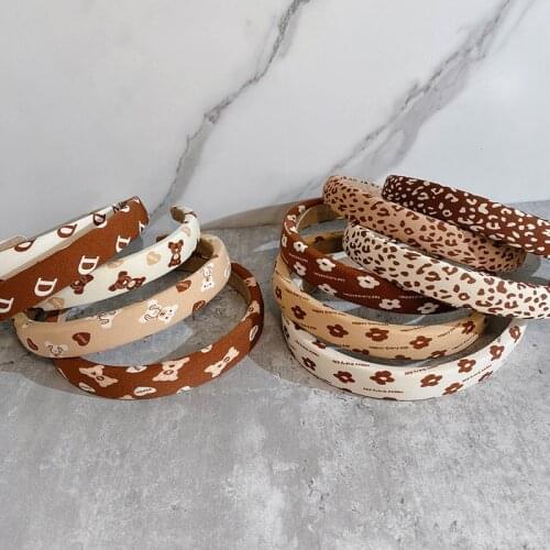 Popular Top Knot Hair Bands for Women Headdress Solid Color Satin Headband Bezel Girls Hairband Hair Hoop Hair Accessories