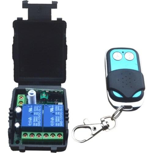 Professional DC 12v 2ch Relay Receiver Wireless Remote Control Switch Module Rf Transmitter 433mhz Remote Control