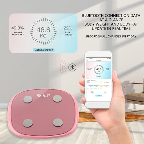 Smart Electronic ​Scales LED Digital Bathroom Weight Scale Smart Weight Scale Bathroom Electronic Floor Scale Body Weighing Dig