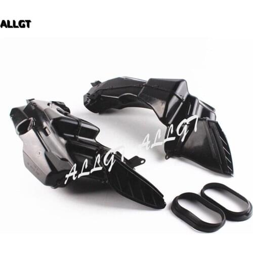 ABS Cover Fairing Ram Air Intake Tube Duct For Suzuki GSXR600/GSXR750 2008 2009 2010 K8 Black