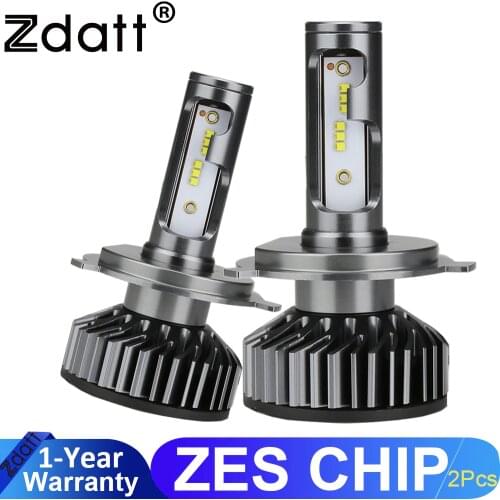 H7LED Zdatt Car Headlight Bulb H1 HB3 HB4 H8 H9 H11 H4 H7 LED Lamp Canbus 12000LM 100W 6000K 12V 24V Truck Auto Lights