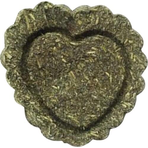 1pc Bite-Resistant Hamster Chew Toy Flower Heart Decor Hamster Teething Toy Small Animal Chewing Pet Supplies Random Color