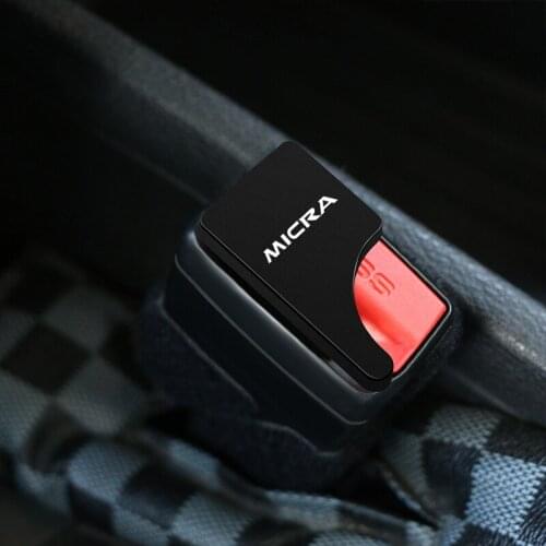 1PCS Hidden Car safety seat belt buckle clip Car Styling For Nissan Micra Note Juke Sentra Patrol Navara Car Accessories