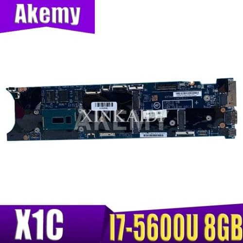 13268-1 448.01430.0011 placa base original para ThinkPad X1C X1 carbon 2015 I7-5600U/5500U RMA 8G 00HT361 Laptop motherboard