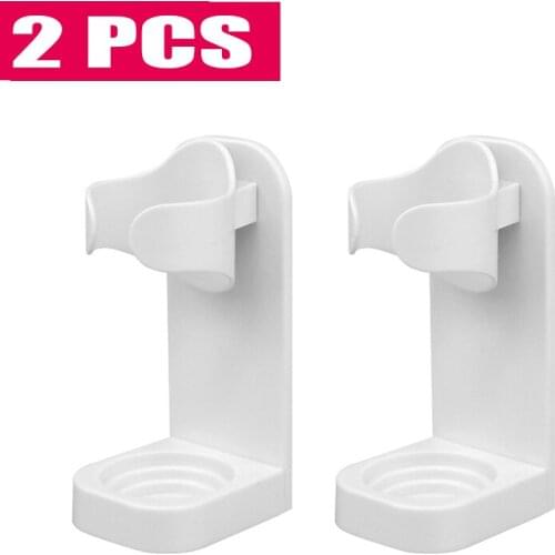 2PCS Electric Toothbrush Holder Storage Toothbrush Stand Rack for Bathroom Space Saving Traceless Universal Toothbrush Holder
