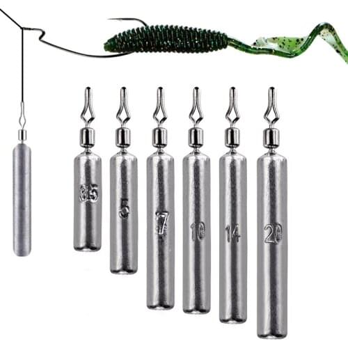 5Pcs Fishing Weights Drop Shot Fishing Sinkers 3.5g 5g 7g 10g 20g Fishing Tackle Accessories