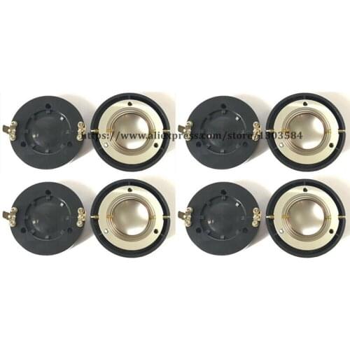 8pcs Diaphragm for Behringer Eurolive B114 B115 Speaker Horn Driver 34T30D8 Pure Aluminum Flat wire