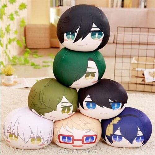Anime Touken Ranbu Online Figure Toys Mikazuki Munechika Hotarumaru Kuninaga Plush Doll Pillow 40cm Cosplay for Gift