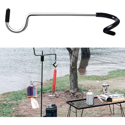 Anti- Camping Lantern Hanger S-Shaped Clip Tree Bag Holder Tent Pole Rod Hook Clip Fishing Tools Camping Access Equipment