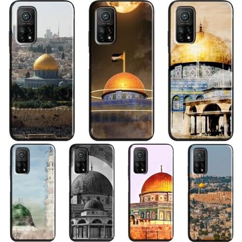 Jerusalem Dome of the Rock For Xiaomi Mi 11 Ultra Note 10 Lite Mi 9T 10T Pro A3 Coque For POCO X3 Pro M3 F1 F3 Case
