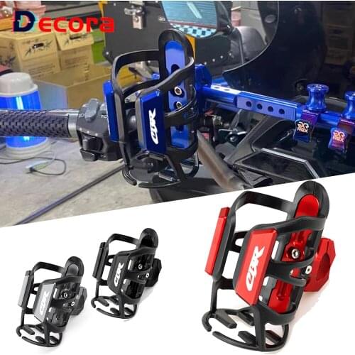 For Honda CBR650F CBR650R CBR600 CBR600RR CBR900RR CBR929RR CBR954RR CBR1000RR CBR1000XX Beverage Water Bottle Drink Cup Holder