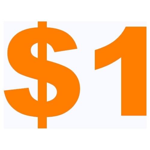 Addtional cost, shipping cost, 1pc is for 1usd