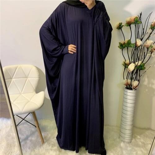 Eid Muslim Women Hijab Dress Prayer Garment Jilbab Abaya Long Khimar Full Cover Ramadan Gown Islamic Clothing Niqab Vestidos