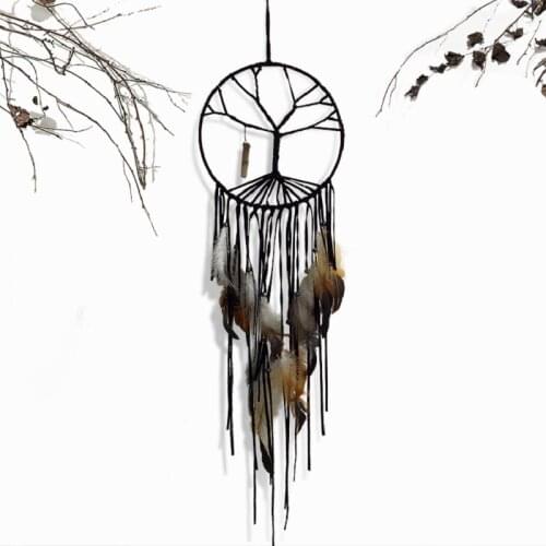 Indian Style Outdoor Living Wind Chimes Yard Garden Tree Dream Catchers Windchime Antique Wall Hanging Home Decoration Craft
