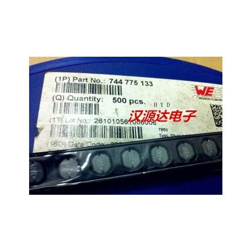 SMD power inductors wound 744775133 CD75-330 33UH 1.47A 7.8X7X5MM