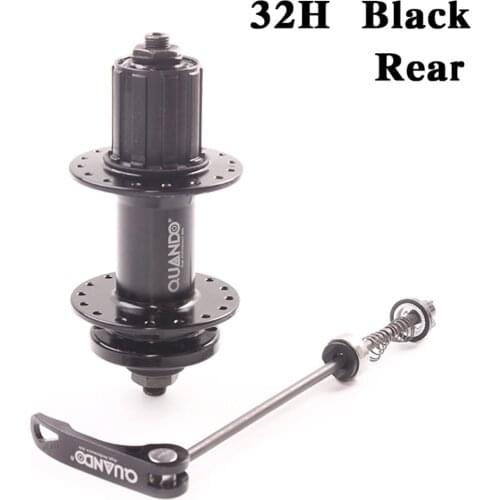 Disc Brake Hub Rear Hub Set Replacement Black 6/7/8/9/10 speed Accessories