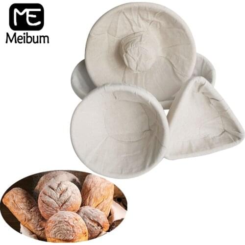 Meibum Fermentation Rattan Basket Various Shapes Bread Baguette Dough Banneton Brotform Proofing Food Storage Baskets Fruit Tray