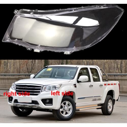 For Great Wall Wingle 6 Front Headlights Headlamps Cover Shell Headlight Transparent Glass Cover