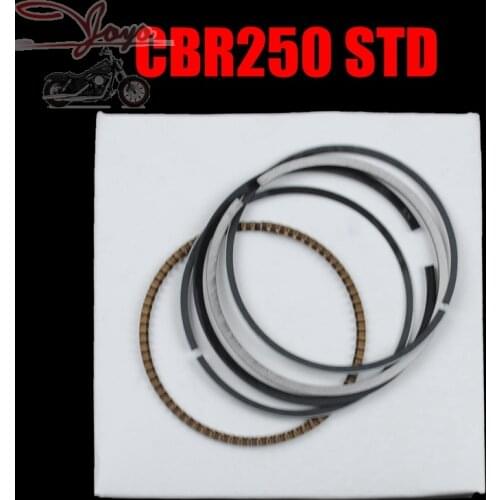 Brand New Motorcycle Piston Rings Set For Honda CBR250 MC19/MC22 STD Standard Bore Size 48mm