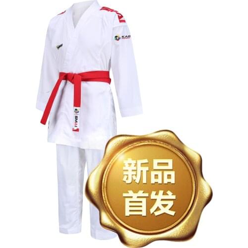 Official designation Karate GI SMAI Kumite WKF Approved kumite Master K1 premier league karate GI uniforms used for competitions