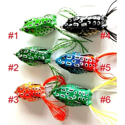 Ray frog hook lures Ray frog bait suit soft bait 12.5g Multicolor may choose