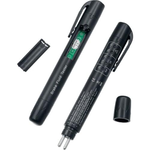 Brake Oil Testing Pen Car Brake Fluid Tester Battery Powered Auto Brake Oil Testing Device Car Tool