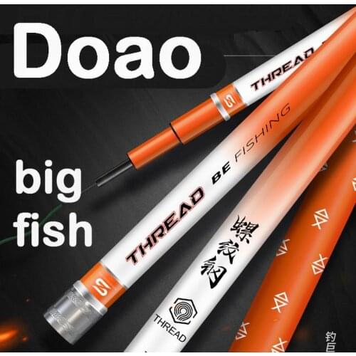 9Kgs 1.5mm Thread Fishing Rod Superhard Carbonfiber Big Fish 2 Tips 3.6m 3.9m 4.5m 4.8m 5.4m 5.7m 6.3m 7.2m 8.1m 9m 10m 11m 12m
