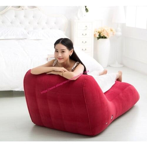 S-type position sex sofa, sex furniture inflatable chair, Love sex chair adult car bed set sex toys for couples