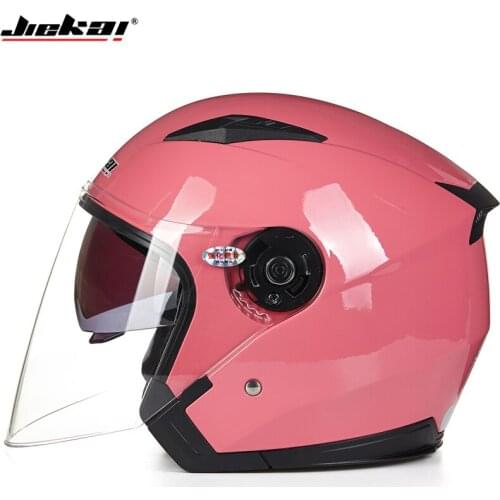 Genuine JieKai Motorcycle Helmet Unisex Scooter Motos Helmets Casco Capacete with Dual Lens Visor Motorcycles Helmet