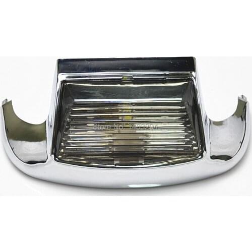 Smoke Lens LED Front Fender Tip Light Lamp Fits For Harley FLHT FL FLHR FLST 1986-2009