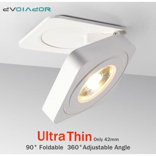 Led COB Downlight Angle Adjustable Recessed Led Ceiling Lamp Spot led 5W 7W 10W High Brightness For Home Store Office Lighting