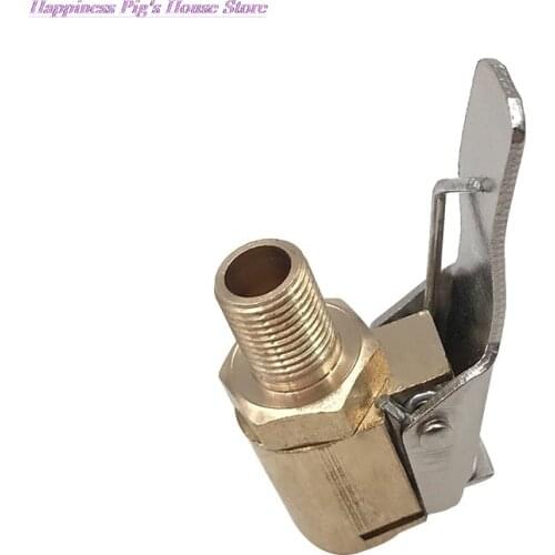1PC Hot Car Auto Brass 8mm Connector Adapter car accessories Tyre Wheel Tire Air Chuck Inflator Pump Valve Clip Clamp