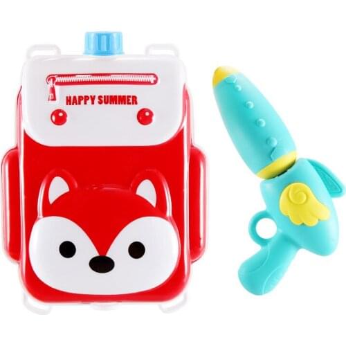 Childrens Pull-out Water Pistols Toy Large-Capacity Backpack Water Gun Toy Water Gun baby bath toys kids water toys