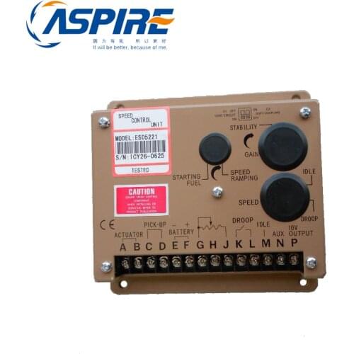 Generator automatic governor ESD5221 speed control diesel engine