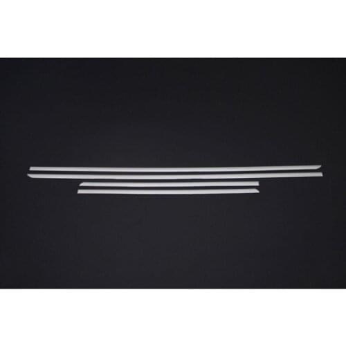 For Seat Leon Mk3 Chrome Door Trim Protection Strip 2013 2014 2015 2016 2017 2018 2019 2020 4 Pcs Auto Accessory Stainless Steel