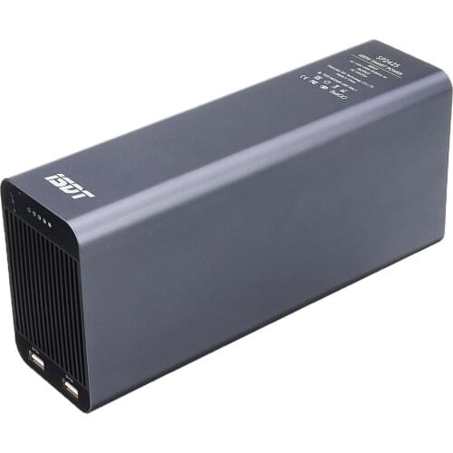ISDT SP2425 BattGo 600W 25A LED Indicator Light Smart Power Supply Adapter With Dual USB Charging Output for IDST Q6 Charger
