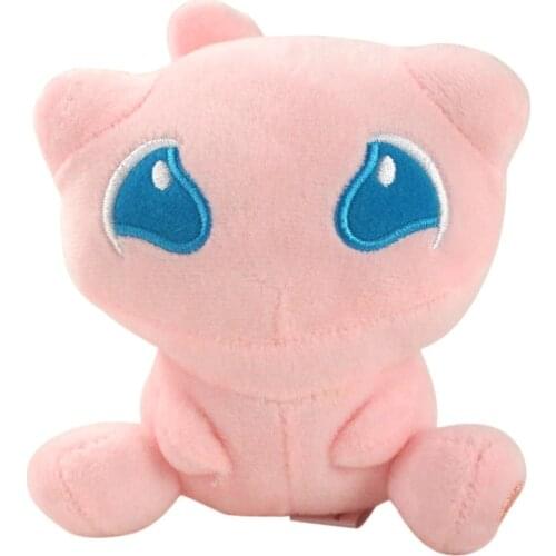 Pokemon Mew Collectible plush dolls pet toys elf dolls cute cartoon creative gifts kawaii birthday christmas gifts