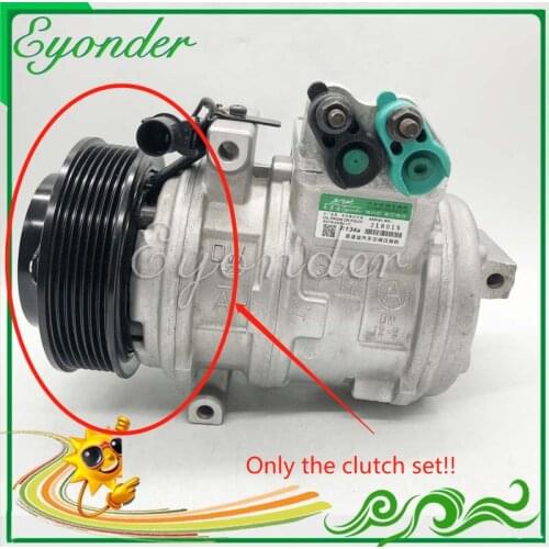AC Air Conditoning Electromagnetic Compressor Pulley assy Clutch 7PK 10Pa17C for Kia Mohave Borrego 977012J000 977012J001