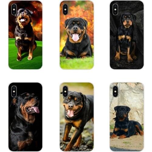 Cool Rottweiler For Xiaomi Mi4 Mi5 Mi5S Mi6 Mi A1 A2 A3 5X 6X 8 CC 9 T Lite SE Pro Accessories Phone Shell Covers